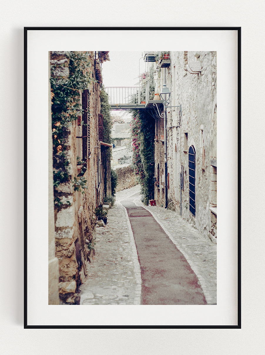 Village Street Poster